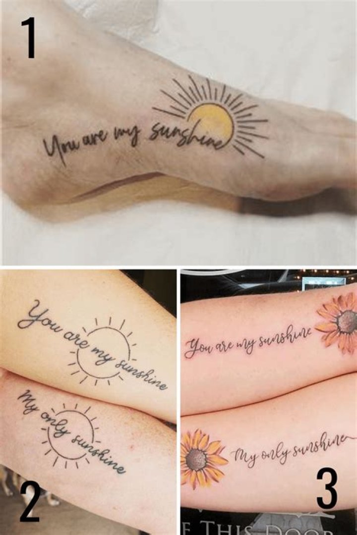 Discover The Meaning And Symbolism Of "When The Sun Shines We Shine Together" Tattoos