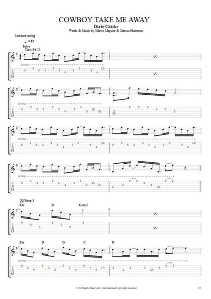 Dixie Chicks - Cowboy Take Me Away Lyrics Meaning ·