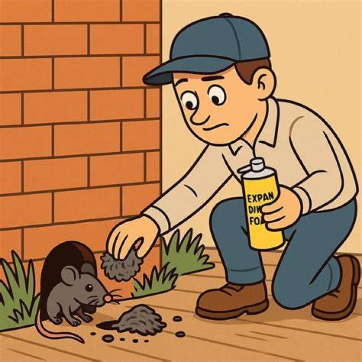 How do you block a rat hole?