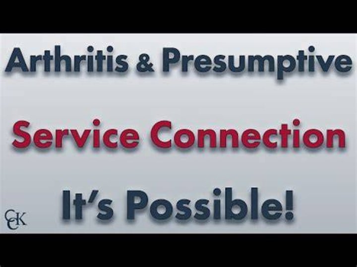 How do you prove arthritis is service connected?