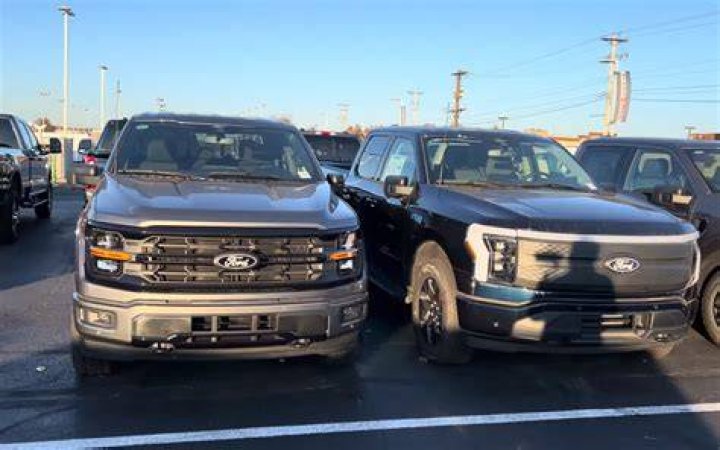 How many Ford trucks are waiting for microchips?