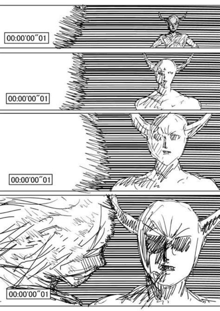 Is Garou faster than the speed of light?