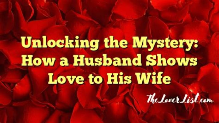 Unlocking The Mystery Behind His Wife