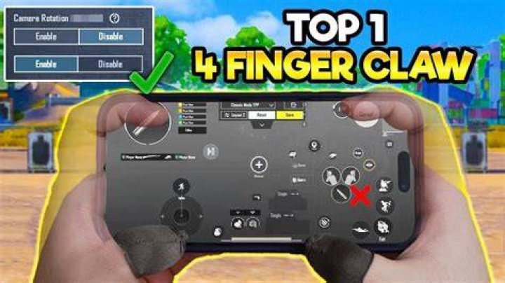 Which claw setup is best for PUBG?
