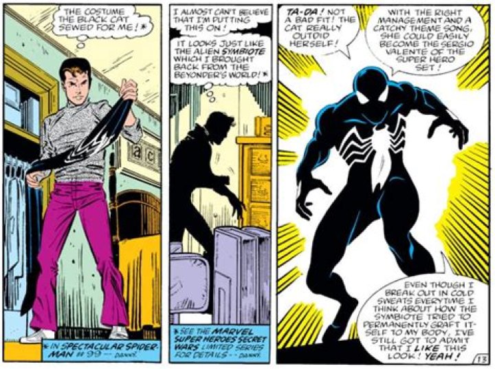 Why did Spider-Man turn black?