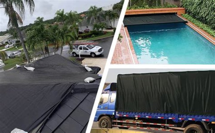 Will a black tarp heat a pool?